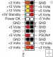 Zapojen pinOUT konektoru ATX 24pin