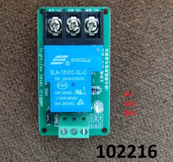 Modul rel do 230V/30A spnn TTL optick oddlen 5 -12 - 24V - Kliknutm na obrzek zavete