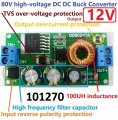 Mni step DOWN DC 14-80V na 12V