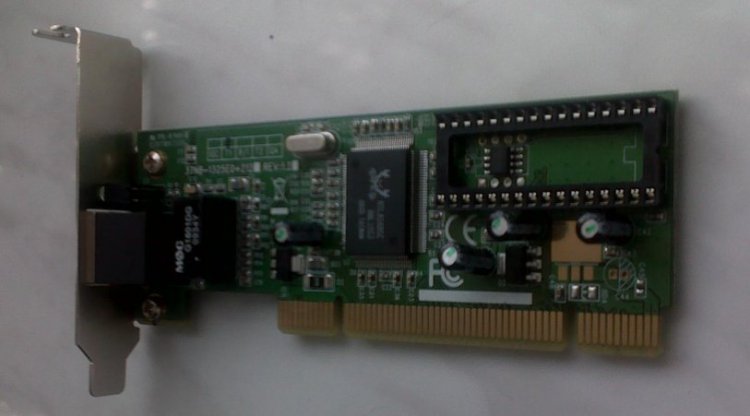 Karta sov PCI LAN 10/100 Mbps nzkoprofilov low profile - Kliknutm na obrzek zavete