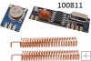 Arduino 433MHz set vysílač + přijímač + 2x anténa Arduino 433MHz set vysílač + přijímač + 2x anténa