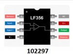 LF356BN DIP8 operan zesilova