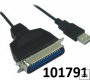 Převodník konvertor USB -> Paralelní port Centronix 36P