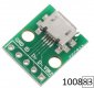 Konvertor micro USB B do DIP PCB