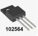 BYV410x 600 127 dioda dvojit 600V 2x10A 20nsec TO220-F