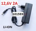 Nabjeka pro Li-ion AKUPACK 12,6V / 2A ze st 230V