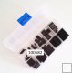 Sada boxovaná konektor Dupont wire 1 - 10 pin, plastové části Sada boxovaná konektor Dupont wire 1 - 10 pin, plastové části