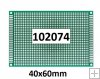 Prototypov testovac deska plonho spoje 40x60 oboustrann