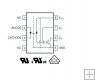 Optolen 6N137 DIL 8 pin max. 7V 50mA 5,3kV 50nsec