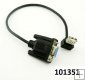 Pevodnk USB samice female - serial RS232 samice female