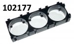 Držák forma modulární bracket pro baterie 18650 1x3 3x1