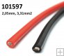 Vodi lanko 12AWG AWG12 extra elastick silikon pr rud / ern