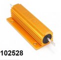 Odpor rezistor vkonov 50 Ohm 50R / 100W s chladiem
