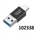Redukce USB A samec male na C samec male