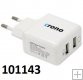 Nabjeka 230/USB 2 porty 2,4A 5V