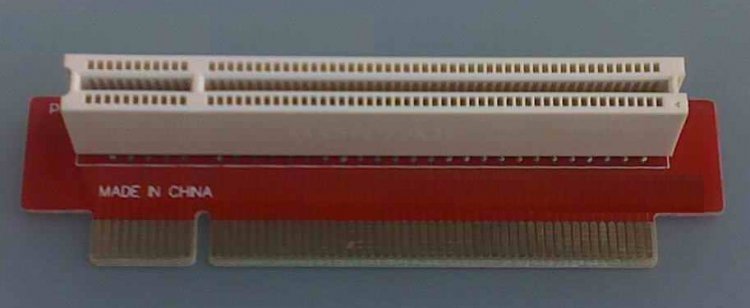 Riser redukce PCI -> 1xPCI nad MB OP-135R vka 27,8 mm 32 bit - Kliknutm na obrzek zavete