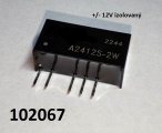 Mni DC/DC 2W izolovan 24V na +/- 12V 2W