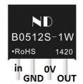 Mni DC/DC 1W izolovan 5V na 12V B0512 B0512S