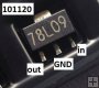78L09 stabilizátor lineární 9V SOT89 SOT-89 78L09 stabilizátor lineární 9V SOT89 SOT-89