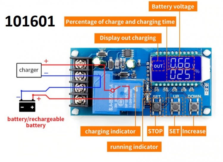Hlda nabjen baterie pept podpt as RS232 do 30A - Kliknutm na obrzek zavete
