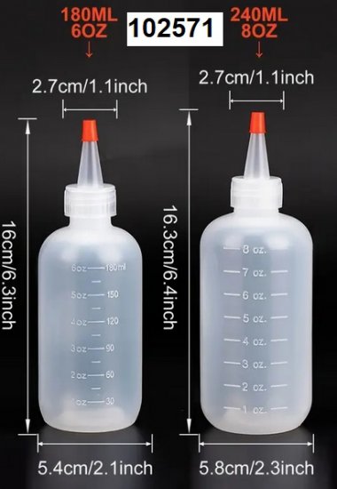 Dvkovac lahvika s rychloztkou 180ml nebo 250ml plast - Kliknutm na obrzek zavete