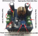 Mni step UP DC/DC z 8-60V (12/24V) na 12-80V (24/48V) 10A 600W