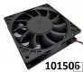 Ventilátor 90x90x25 - 12V 0,6A - 3. vodič Ventilátor 90x90x25 - 12V 0,6A - 3. vodič