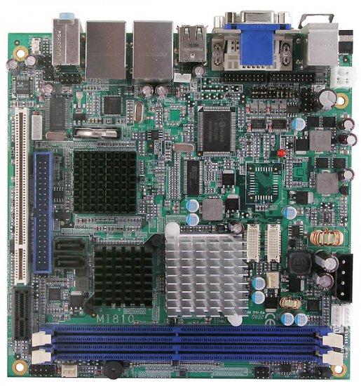 miniITX IM-810 945GSE Intel Atom / 12V - Kliknutm na obrzek zavete