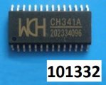 CH341 pevodnk USB serial pouzdro SSOP-20
