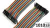 ARDUINO plochý kabel 40 žil samice - samec 10cm DUPONT ARDUINO plochý kabel 40 žil samice - samec 10cm DUPONT