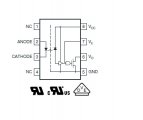 Optolen 6N137 DIL 8 pin max. 7V 50mA 5,3kV 50nsec