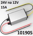 Mni napt pro naftov topen z 24V na 12V 15A