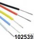 kabel 22AWG metr vnj 1,7 mm, silicon, bl, ultra ohebn
