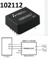 RSM485CHT izolovan transceiver 485 2500V