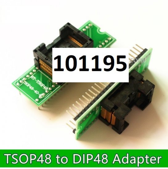 Patice redukce programovac precizn TSOP48 to DIP48 - Kliknutm na obrzek zavete