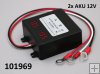 Balancer BMS pro 2 baterie 12V AGM GEL kyselina Balancer BMS pro 2 baterie 12V AGM GEL kyselina