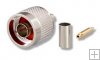 konektor N - kabel RF-240 (H-155) - samec - 5GHz konektor N - kabel RF-240 (H-155) - samec - 5GHz