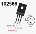 BD139 tranzistor NPN 80V 1,5A B=100-250x TO126