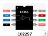 LF356BN DIP8 operační zesilovač