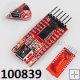 Převodník USB - RS232 TTL chip FTDI Převodník USB - RS232 TTL chip FTDI
