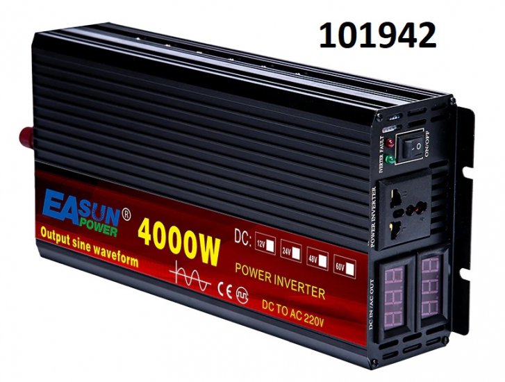 Mni 4000 Wp - DC 24V/AC 230V 50Hz pure sine - Kliknutm na obrzek zavete