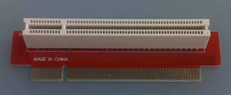Riser redukce PCI -> 1xPCI nad MB OP-191R vka 28,2 mm 32 bit - Kliknutm na obrzek zavete