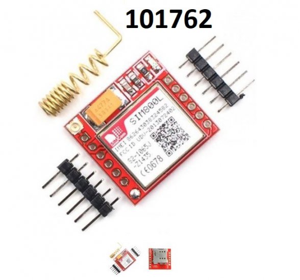 SIM800L GSM modul sriov vstup - Kliknutm na obrzek zavete