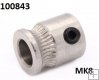 Ozubené kolečko extruderu 3D tiskárny hřídel 5mm MK8 Ozubené kolečko extruderu 3D tiskárny hřídel 5mm MK8
