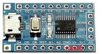 Programovac a vvojov destika PCB s MCU STM8S103F3P6