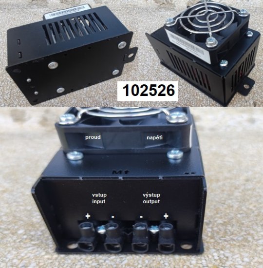 Mni DC/DC STEP UP booster 350W 9,5-50V na 12-60V - Kliknutm na obrzek zavete