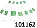 Kondenztor 100V 220pF - 0,15uF 31 hodnot film capacitor