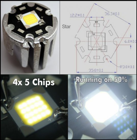 Edison LED 10W Multichip 730 lm / bl - Kliknutm na obrzek zavete