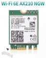 WiFi Karta do NB WiFi-6 Intel AX210 - až 2,402 Gb/s (5 GHz)
