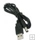 Kabel USB - JACK 5,5/2,1 mm / 5 Volt